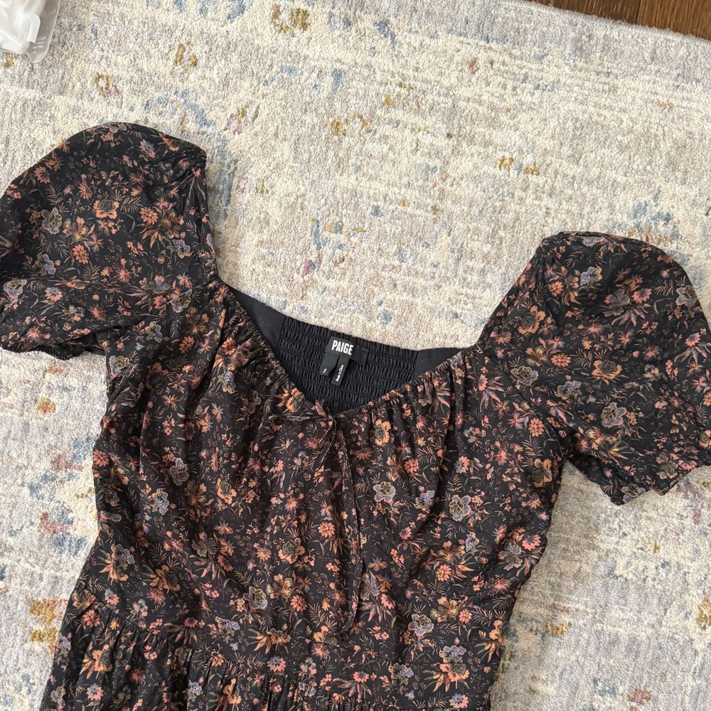 PAIGE / Otienne Floral Off The Shoulder Dress - Picture 7 of 8